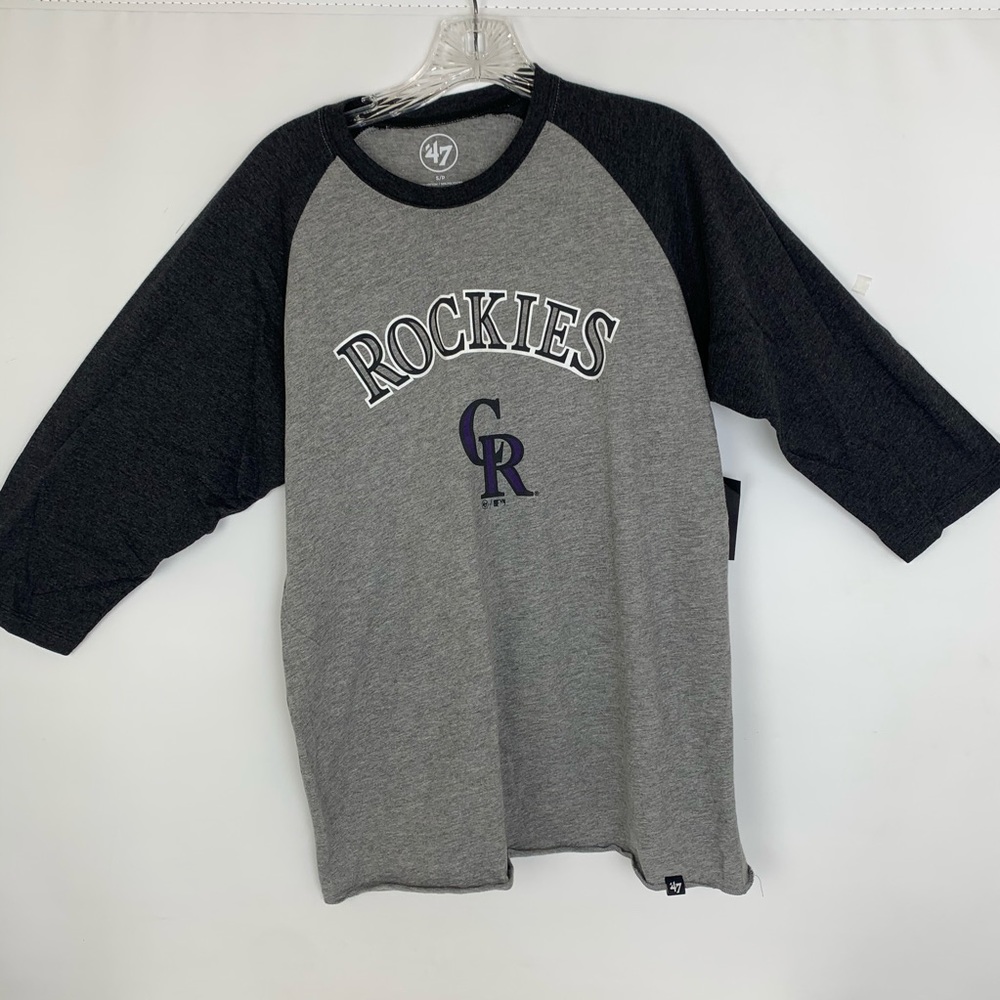 Colorado Rockies Men’s Size Small baseball tee NWT